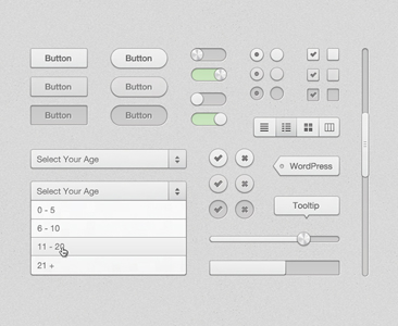 Mobile App buttons image
